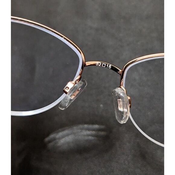 ‎Sophia Loren M201 Women's Semi Rimless Metal Eyeglasses Frames Only - Picture 6 of 8